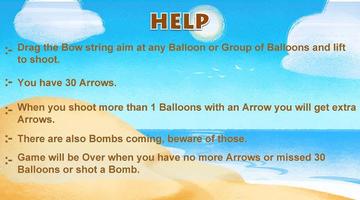 Beach Archer Balloon Shooting اسکرین شاٹ 3