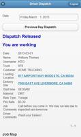 Archer Trucking Dispatch الملصق