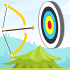 tir à l'arc archery icône