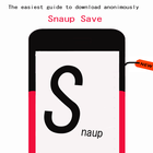 آیکون‌ Snaup Save download guide