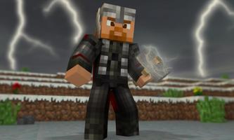 Poster Thunder God MCPE MOD