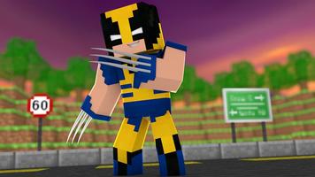 Wolverine MCPE MOD imagem de tela 1