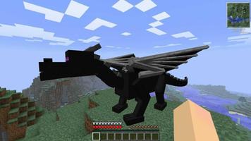 Dragon Mounts MCPE MOD captura de pantalla 3