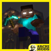 Herobrine MCPE MOD ไอคอน