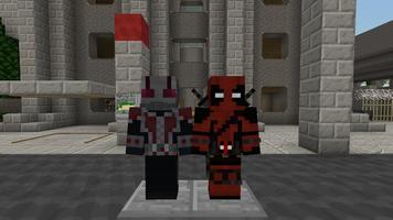 3 Schermata Super Heroes MCPE MOD