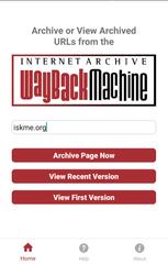 Wayback Machine Plakat