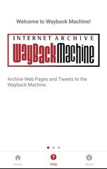 برنامه‌نما Wayback Machine عکس از صفحه