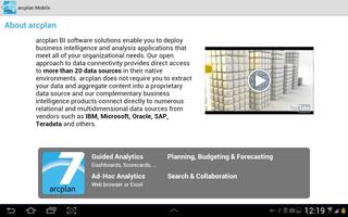 arcplan Mobile captura de pantalla 3