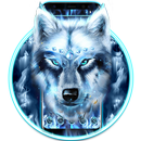 Arctic Ice Wolf Theme APK