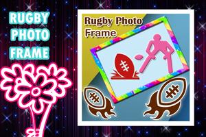 Rugby Photo Frames Affiche