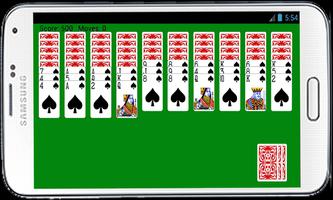 Spider Solitaire скриншот 2