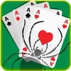 Spider Solitaire Free Game Fun أيقونة