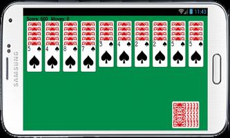 Spider Solitaire Free Game Fun पोस्टर