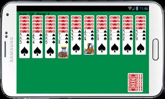 Spider Solitaire Free Game Fun اسکرین شاٹ 2