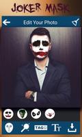 Joker Mask Photo Editor Affiche