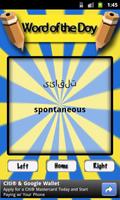 Arabic Word Of The Day(FREE) capture d'écran 2