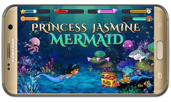 arabian Princess mermaid jasmine at sea game Screenshot 3