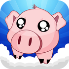 Cute Piggy Jump-icoon