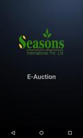 Seasons International E-Auction Affiche
