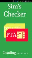 PTA Sim's Info Checker poster