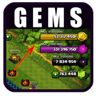 Gems for Clash of Clans আইকন