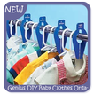 Genius DIY Baby Clothes Organization
