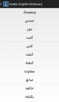 برنامه‌نما Arabic-English Dictionary عکس از صفحه