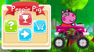 Peppie Driver Pig Affiche