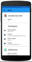 Postal Code Canada تصوير الشاشة 2
