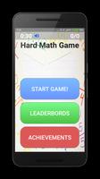 Hardest Math Game-poster