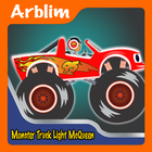 Monster Truck Lightning McQueen Games آئیکن