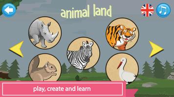 Pazel: Animals Puzzle for Kids 截图 1