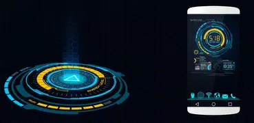 Jarvis Arc Theme For Computer Launcher