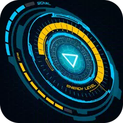 Скачать Jarvis Arc Theme For Computer Launcher APK