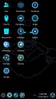 Jarvis Arc Theme For Computer Launcher imagem de tela 3