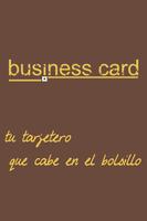 Business Card پوسٹر