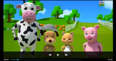 Song Animal Kids Video ภาพหน้าจอ 3