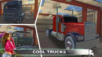 Hard Truck Driver Simulator 3D โปสเตอร์