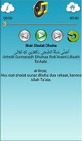 Panduan & Bacaan Sholat Dhuha - Offline Audio/Teks imagem de tela 2