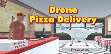 Drone Pizza Delivery 3D