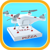 Drone Pizza Delivery-icoon