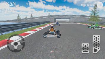 Go Kart Racing Cup 3D imagem de tela 3