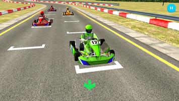 Go Kart Racing 3D Affiche