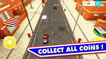 Toy Racer Cars 3D الملصق