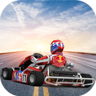 Traffic Go Kart Racer 3D icône