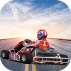 Traffic Go Kart Racer 3D ícone