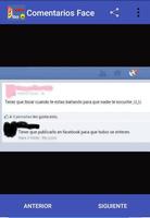 Comentarios  Face -Graciosos تصوير الشاشة 2