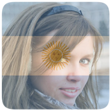 Argentina Flag Profile Picture আইকন