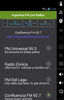 Argentina FM Live Radios capture d'écran 1