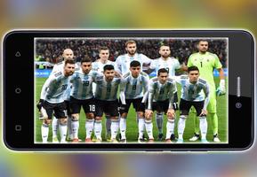 Equipo de Argentina Papel pintado copa del mundo18 Ekran Görüntüsü 1